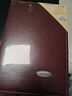 银尘皮面6寸相册本家庭纪念册影集160张240张插页式商务办公相册本袋式相簿本 酒红色6寸240张【过塑6寸不能放】 皮质6寸 实拍图