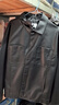 杰克·琼斯（JACK&JONES）男装春秋宽松皮衣舒适简约时尚纯色潮流休闲外套短款上衣PU夹克男 E40 黑色 L 180 实拍图