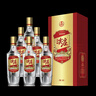 尖庄 五粮液股份出品 浓香型白酒 总厂生产 粮食酿造 新老包装随机发 50度 500mL 6瓶 尖庄精盒 优级 实拍图
