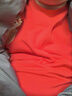 真维斯（JEANSWEST）红色卫衣男女款秋冬季休闲宽松上衣蛇年本命年衣服过新年会定制款 红色 纯色 3XL 【推荐160-180斤】 实拍图