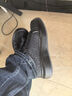 海澜之家（HLA）男鞋秋冬时尚小白鞋子男款百搭休闲板鞋HAABXM3DFH370 黑色41 实拍图
