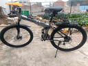 凤凰山地自行车折叠山地车男款女变速赛车青少年成人学生单车方程虎 【钢架】消光灰辐条轮 27.5英寸【适合170-195cm】 27速(45%客户选择) 实拍图