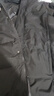 啄木鸟（TUCANO）冬季男女同款羽绒服男长款连帽白鸭绒羽绒服男青年情侣加绒外套男 659中长款黑色-男女同款 XL (125-145斤） 实拍图