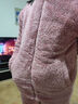 红豆居家睡衣女秋冬季法兰绒女士家居服拉链款套装可外穿 女-豆沙粉160 实拍图