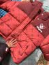哈罗小黄鸭HAL.DUCK儿童羽绒棉服男童女童冬季加厚0-16岁小学生保暖棉袄外套3岁2岁1 红色 120 实拍图