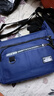 沁度单肩包男士防水尼龙包牛津帆布休闲旅行大容量斜挎包防水学生包潮 L蓝色共七个口袋-超大容量 实拍图