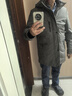 皮尔卡丹（pierre cardin）轻奢高档冬季男士鹅绒羽绒服连帽可脱卸内胆外套加厚中长款派克服 咖色 180/XL(135-150斤) 实拍图