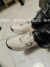 VICKI BROWN【VB男鞋】法国品牌时尚刺绣小白鞋舒适百搭休闲鞋男商务休闲皮鞋 白蓝 41 实拍图