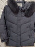 鸭鸭（YAYA） 狐狸毛领冬季羽绒服女士中老年妈妈冬装新款加厚连帽厚外套送礼 灰绿色 L 建议100斤以内 实拍图