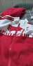 迪士尼（Disney）儿童春款运动装三件套2025新款男女宝宝国潮春秋季时尚中国风套装 红色红旗套装 外套+裤子 130 适合身高115-125厘米 实拍图