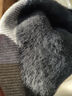 恒源祥加绒加厚纯羊毛绒衫男冬季半高领男士毛衣一体绒保暖衣针织打底衫 100%不起球半高领 灰色 【加厚】 加绒 L 170码【建议125-140斤穿】 实拍图