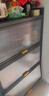 帅仕（shuaishi）厨房用具置物架落地多层餐边柜收纳碗柜家用橱柜微波炉烤箱储物柜 【升级特厚】灰4层70长42深丨高硬度实心门丨特强承重 实拍图