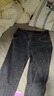 真维斯（JEANSWEST）牛仔裤女长裤加厚加绒裤女高腰冬季显瘦修身小脚裤子女烟灰色29 实拍图