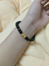 中国黄金（CHINA GOLD）黄金手链男士款六字真言貔貅足金转运珠情人节生日礼物送男友爸爸 8mm六字真言貔貅手链 约0.5g 实拍图