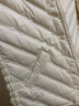 雅鹿2024新款羽绒内胆女修身轻薄贴身内穿保暖羽绒服内搭短款马甲 珍珠白 S 推荐80-95斤 实拍图