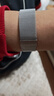 臣颂（CHENSONG）适用华为手环band/7表带米兰尼斯磁吸金属表带通用华为手环7nfc版个性潮透气腕带替换带银色 实拍图
