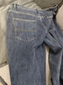 真维斯牛仔裤男秋冬季时尚百搭小脚裤男士2025春秋新款宽松潮牌哈伦裤子 6621蓝色加绒 33 二尺六 实拍图