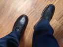 金利来（Goldlion）男鞋男士休闲鞋时尚简约舒适透气轻便板鞋G539330338AAA黑色41 实拍图