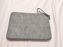 绿联  笔记本电脑包平板保护套内胆包适用苹果联想笔记本平板 14英寸笔记本通用（灰色） 实拍图