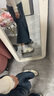 啄木鸟厚底网面德训鞋女2025春夏新款真牛皮软底小白鞋休闲透气运动板鞋 LJF-6001米白色(单里) 37 (235mm)鞋子偏小，拍大一码 实拍图