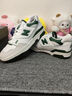 NEW BALANCE  NB550 官方板鞋男鞋女鞋情侣复古低帮百搭潮鞋休闲运动鞋 白色/浅灰/墨绿 BB550WT1 42.5 (脚长27cm) 实拍图