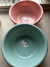 洗脸盆家用加厚卫生间厨房洗衣洗菜洗脚宿舍泡脚盆 3色随机发货 2028小号加厚盆(28cm) 2个装 实拍图