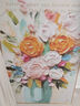 艺环宇奶油风花卉抽象装饰画现代简约玄关走廊过道挂画客厅背景墙落地画 实拍图