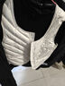 雅鹿新款轻薄羽绒服马甲女短款秋冬修身保暖坎肩马夹显瘦鸭绒内穿背心 象牙白 XL 实拍图