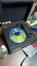 WHATPLUS  C300一体式CD机发烧友专辑播放器 复古CD播放机 唱片机造型 蓝牙音响 蓝牙cd机 生日礼物 C300武士黑2代+正版CD 实拍图