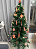 多美忆圣诞树光纤1.5米圣诞节装饰礼物光纤圣诞树套餐加密型暖光 实拍图