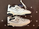 NEW BALANCE  NB550官方板鞋男鞋女鞋情侣透气低帮百搭米色/黑色休闲运动鞋 米色/黑色 BB550LWT 42.5 (脚长27cm) 实拍图