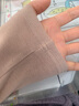 嫚熙（EMXEE）孕妇秋衣秋裤套装无胸垫月子服无罩杯保暖内衣珍珠绒 奶咖色L码 实拍图