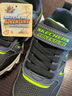 Skechers斯凯奇新款儿童户外鞋春秋时尚魔术贴休闲鞋男大童跑步鞋406390L 实拍图