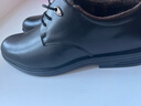 宜驰（EGCHI）皮鞋男士商务休闲加绒保暖通勤鞋子男 J1618-R 黑色（加绒） 42 实拍图