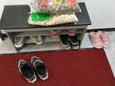爱派森换鞋凳家用门口轻奢鞋柜可坐式入户鞋架凳一体门口储物软包穿鞋凳 款式一 80/24/43 莫兰迪灰+灰布（非主图款 组装 实拍图