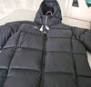 骆驼火山羽绒服男女款城市轻户外加厚防寒面包服冬季外套 黑色 XL 实拍图