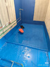 杰呢瑞呦鱼池防水涂料长期泡水鱼缸水池漏水补漏材料漆屋顶泳池专用防水胶 蓝色【鱼池专用】 0.5kg【可刷1平方1遍】 实拍图