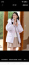森马（Semir）森马羽绒服女中长款大毛领24冬新款工装风保暖外套109724113016 实拍图