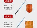 紫湖木质陀螺学生儿童槐木陀螺80后怀旧抽鞭绳手动打抽冰嘎猴陀螺玩具 实拍图
