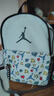 Jordan耐克AJ双肩包 NIKE大学生电脑包大容量书包 纯白色 2T/4T 实拍图