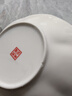 康琴（KANGQIN）白钻石金边家用盘子菜盘方形异形菜盘网红款整套陶瓷餐具餐盘碗盘 【描金】8英寸莲花盘6个装 实拍图