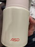 爱仕达（ASD）焖烧杯316不锈钢闷烧保温双层真空男女长效保温粥罐办公学生饭盒 升级款 白色含餐勺+食格800ml 实拍图
