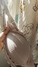 霞婷（xiating）【2件装】哺乳文胸孕妇内衣怀孕期文胸罩女舒适聚拢大码薄款喂奶 21-07姜黄+桔色（四排四扣） 36/80C 实拍图