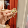 纪诗哲（GIEVSZHE）金色银杏叶胸针高档女奢侈高端品牌胸针胸花214情人节礼物送女友 免费刻字/代写贺卡【请拍】 实拍图
