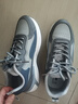 回力官方男鞋运动鞋子男潮流皮面休闲鞋轻便透气缓震跑步鞋 蓝色 41  实拍图