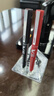 百乐（PILOT）直液式走珠笔针管签字笔 V5升级版可换墨胆BXC-V5 0.5mm 红色笔1支+墨胆2盒 实拍图