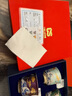 CS中国白银银杯子延颈鹤品茗杯鎏银杯银茶杯礼盒男士长辈父亲节礼物 4杯礼盒装（ 颜色各一个） 实拍图