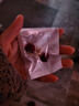 喜庆红色丝绒蝴蝶结耳钉女耳环气质甜美花朵长款流苏耳饰耳坠秋冬 【款式十三】 实拍图