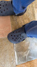 crocs卡骆驰贝雅儿童洞洞鞋男女童户外包头沙滩鞋拖鞋/207013/207012 深蓝色-410 30 (180mm) 实拍图