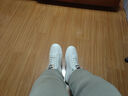 海澜之家男鞋秋季2025时尚平底百搭板鞋男士平板休闲鞋西装商务小白鞋子男 白棕色 42 实拍图
